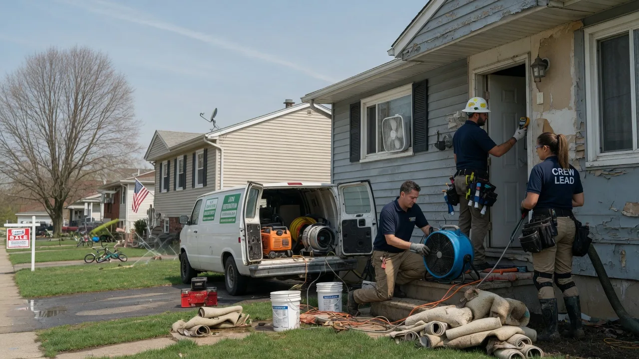 Flood Cleanup in Honeoye, NY near me