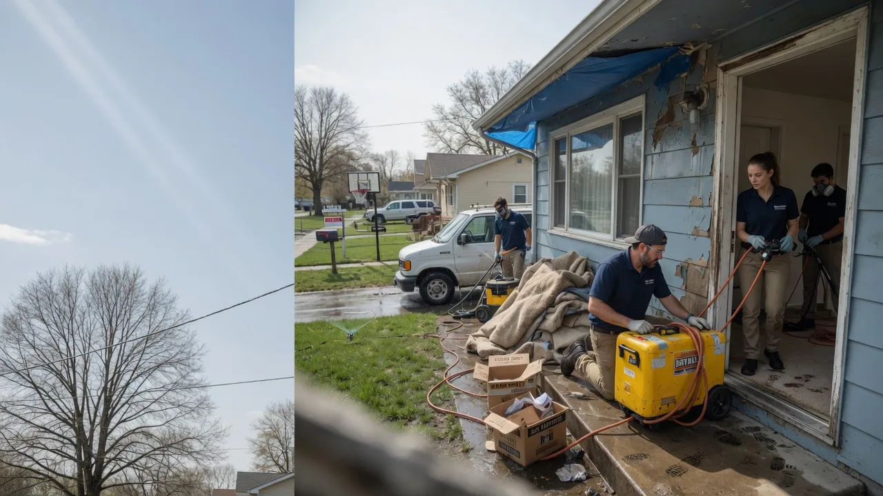 Basement Flood Cleanup in Honeoye, NY near me